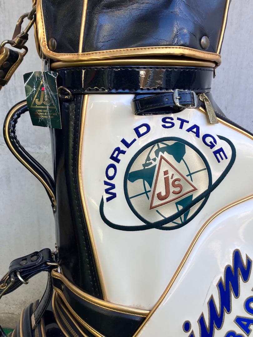 ヨ*ー様 ジャンボ尾崎 追悼◆ J's ジャンボ限定モデル キャディーバッグ 未