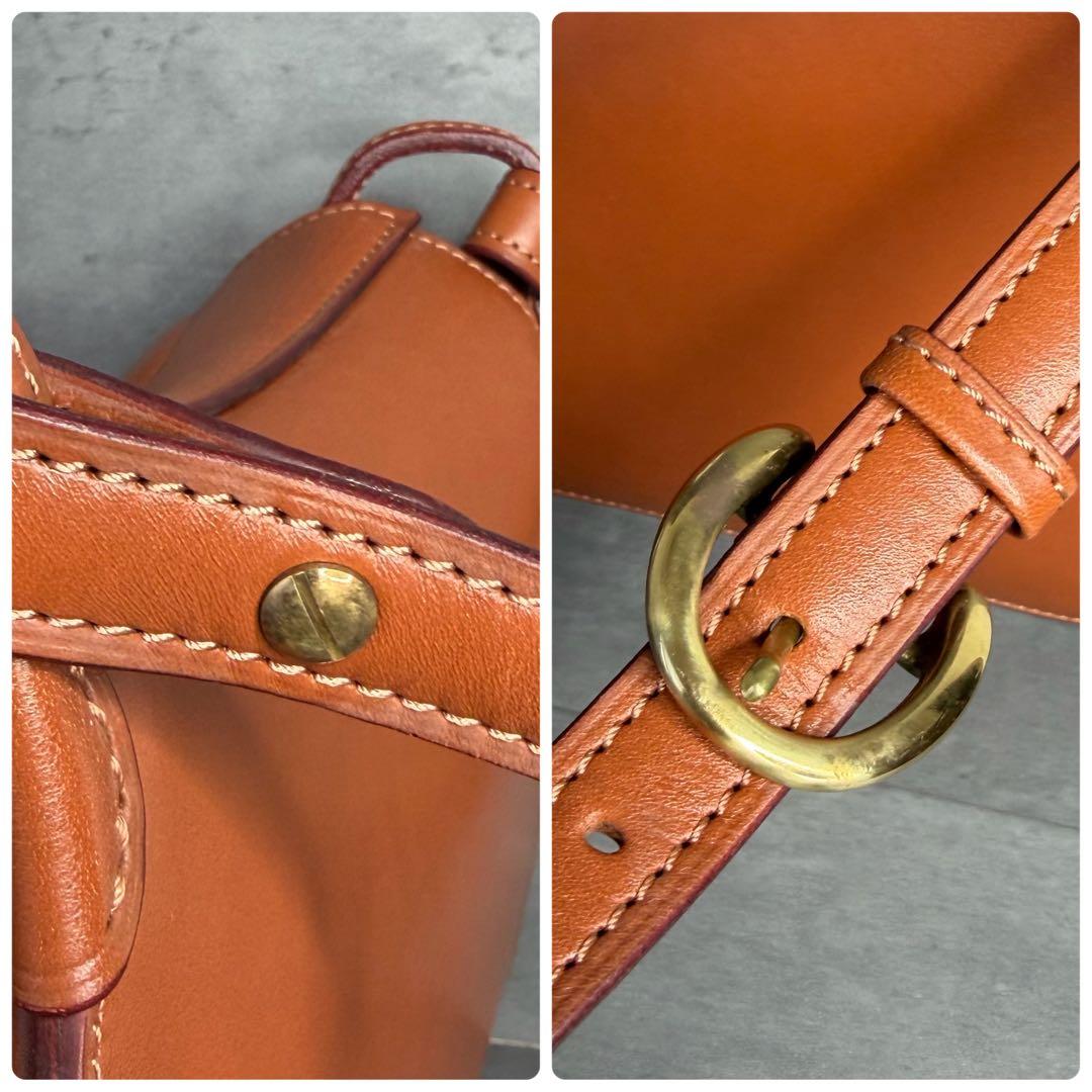 【美品】ITAGAKI 2way ショルダーバッグ 鞍 本革 替えベルト付き