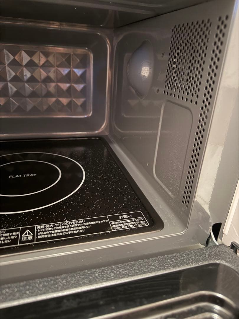 【動作確認済】TOSHIBA 電子レンジ フラットテーブル ER-S17Y-W