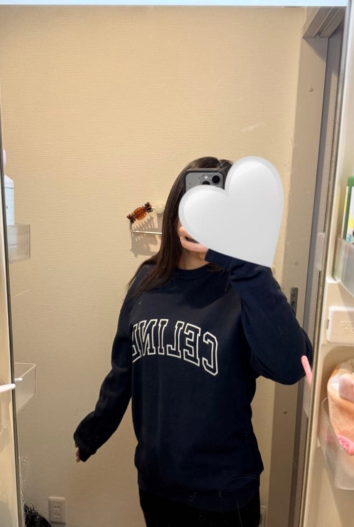 CELINE ロゴ　トレーナー　スウェット　S