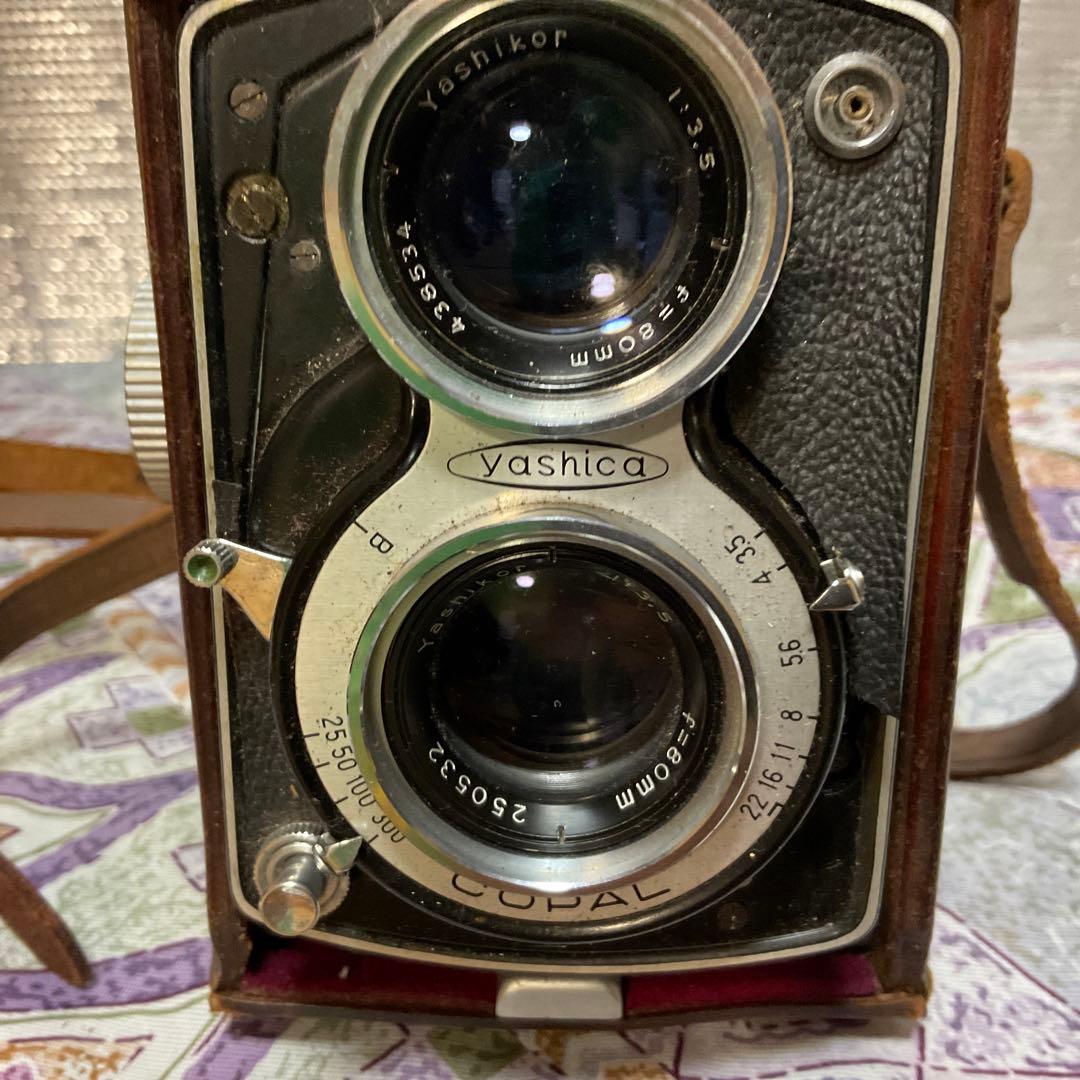 レトロカメラ　ヤシカ　FLEX。