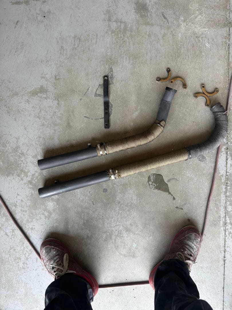 スポーツスター　ショットガンマフラー