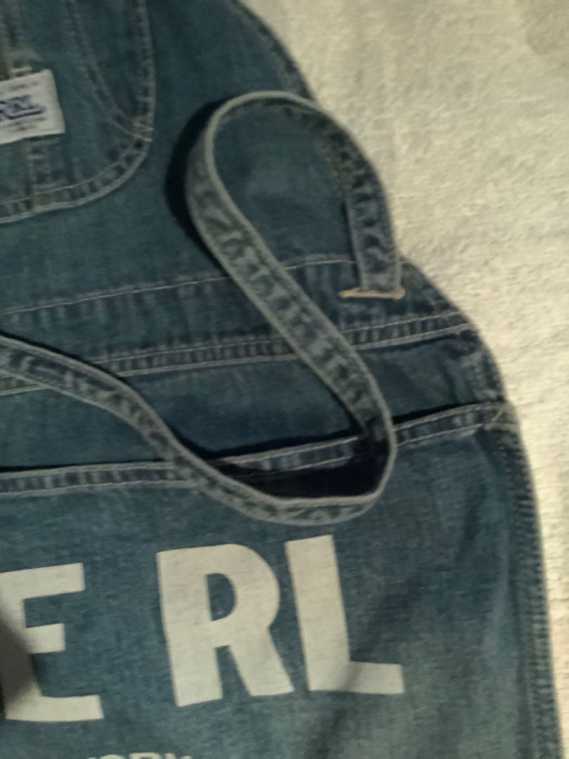 RRL ダブルアールエル デニム エプロン インディゴ　美品