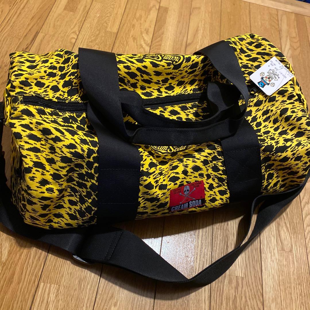 クリームソーダ ドラム　ボストンバッグ
