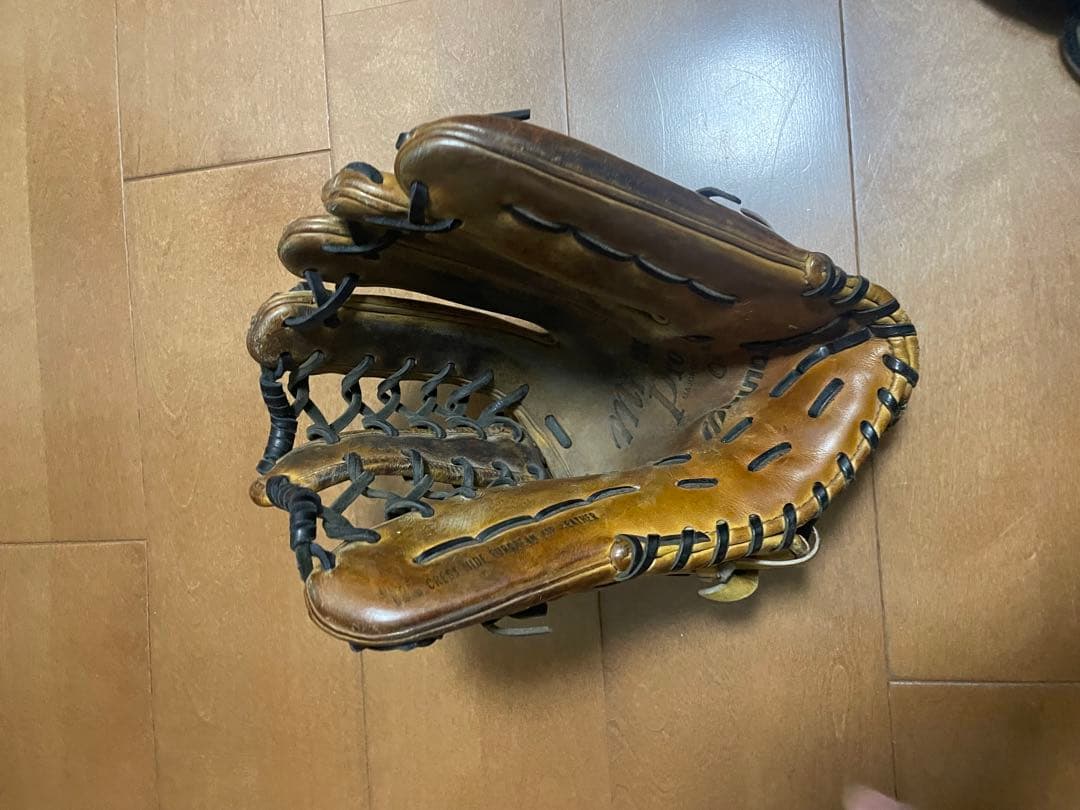 た*ん様 MizunoPro 硬式グローブ ブラウン 専用袋付き