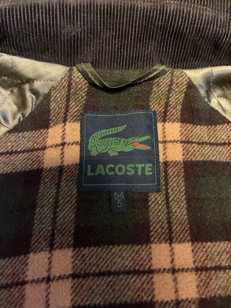 ラコステ　ファイヤーマンジャケット