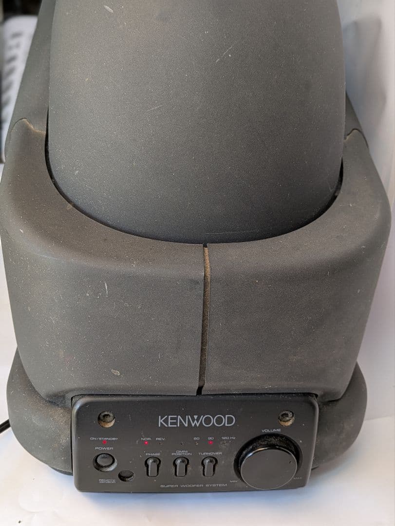 テツ君 KENWOOD SUPER WOOFER SW-500 リモコン付