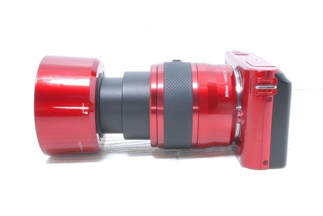 ショット数1634回✨Nikon 1 J1 ミラーレス 望遠レンズ付 人気