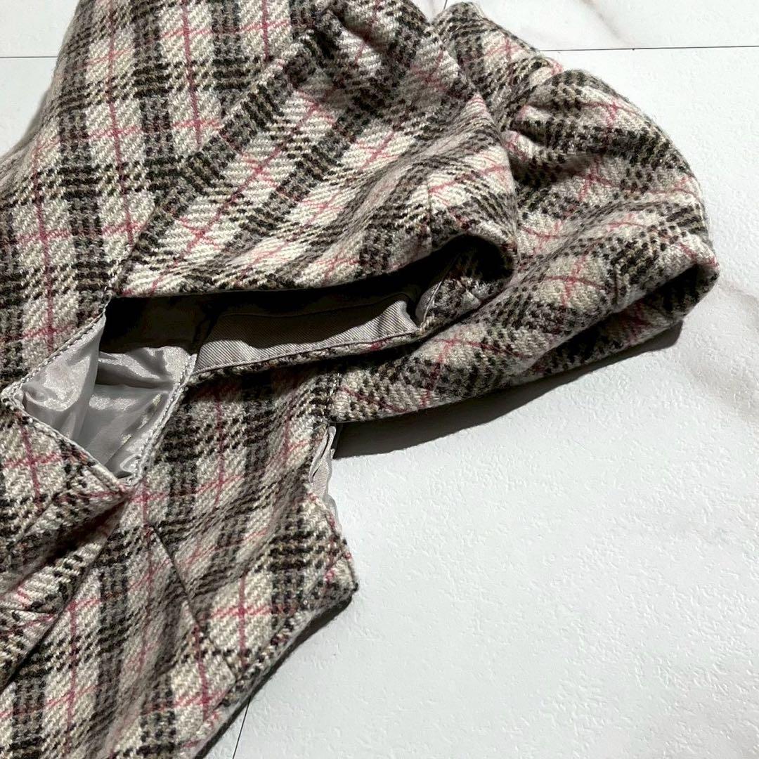 【美品✨吉川ひなの着用】バーバリーブルーレーベル ミニワンピース ノバチェック