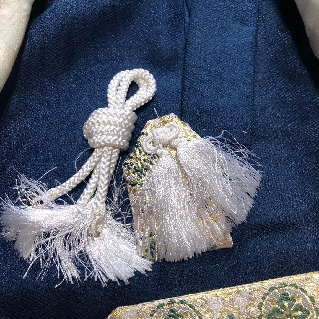 七五三　子供用袴　3歳　紺色