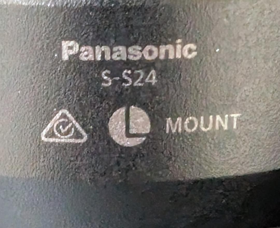 美品 Panasonic LUMIX F1.8 S-S24 広角 単焦点レンズ