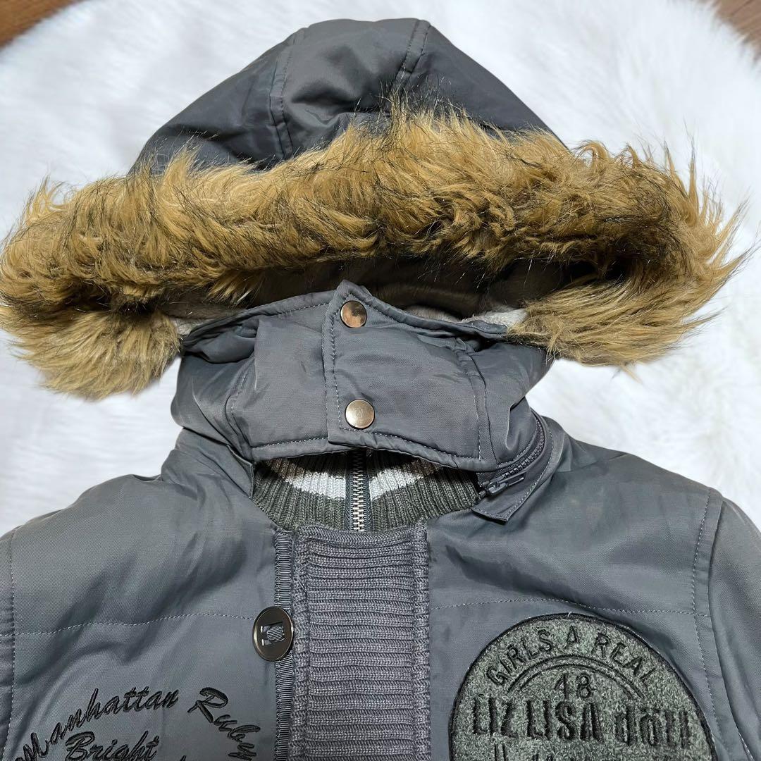 【美品】LIZ LISA doll モッズコート　ファー　平成　当時物　y2k