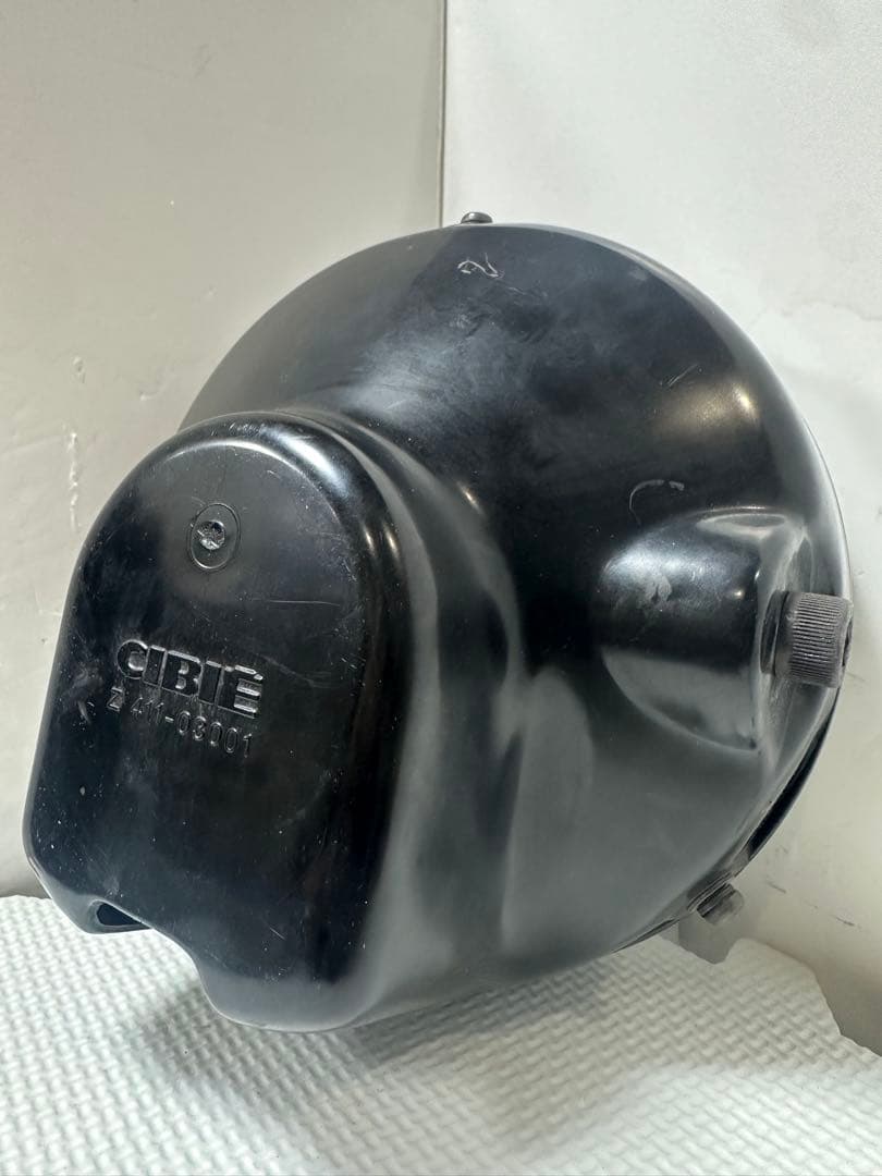 当時物希少CIBIE黒リムW反射ビームヘッドライト/検索シビエマーシャル