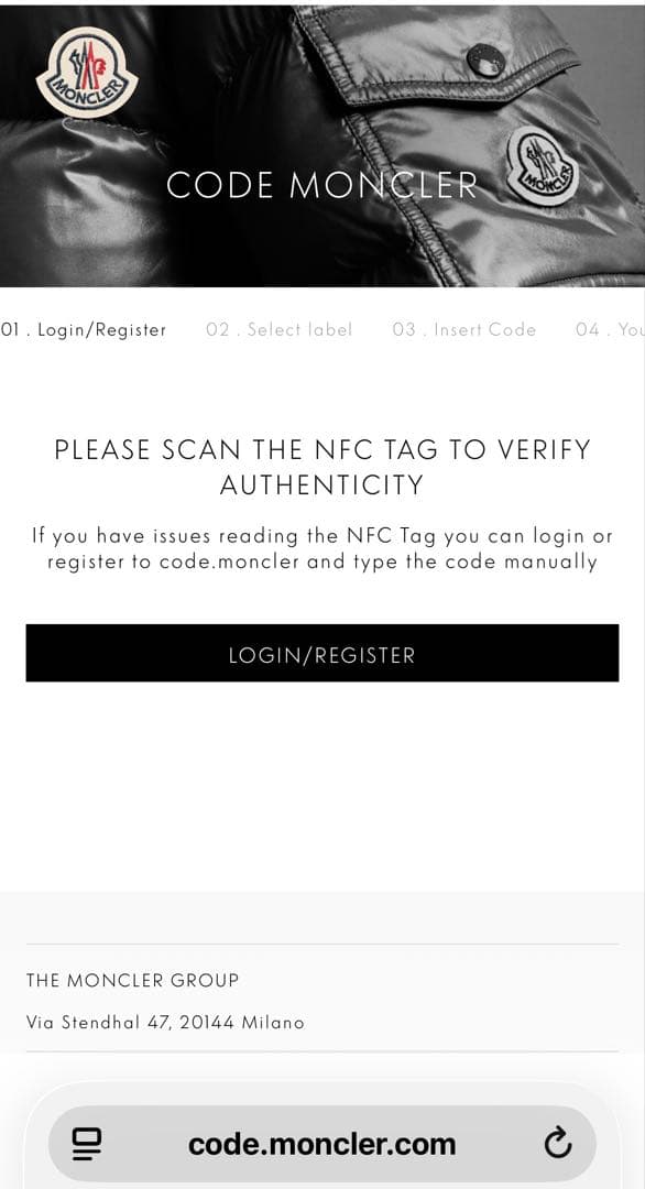 モンクレール　ダウンベスト　ブラック