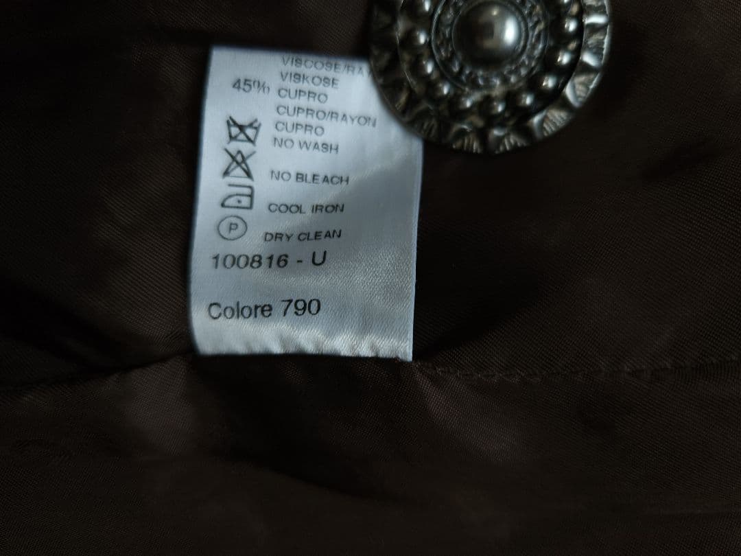 AIGNER 美品 高級ロングコート フード*着脱可能