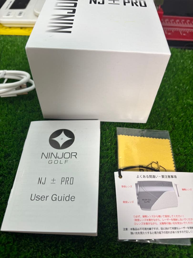 ニンジャー ゴルフ NJ ± PRO 3点計測 距離計 ケース付き 付属品多数