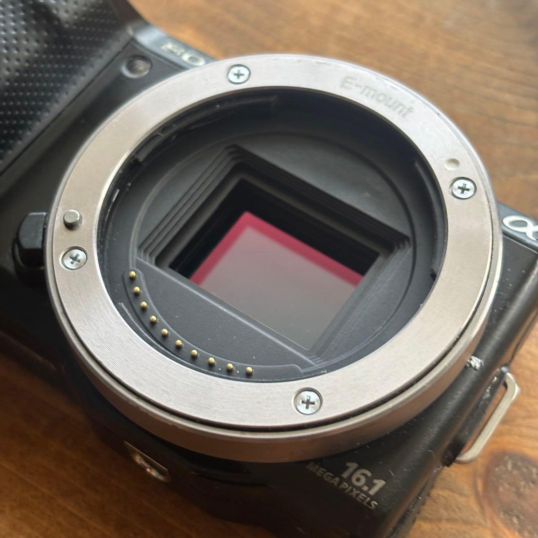 訳あり　SONY NEX-5N ミラーレス一眼　ズームレンズセット