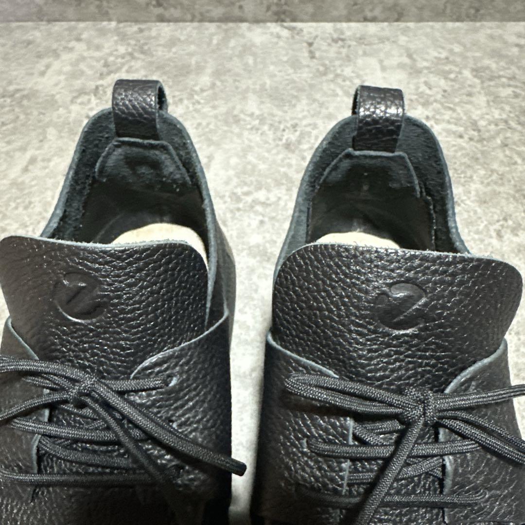 ecco エコー cozmo モカシンシューズ シボ革 ブラック 26cm