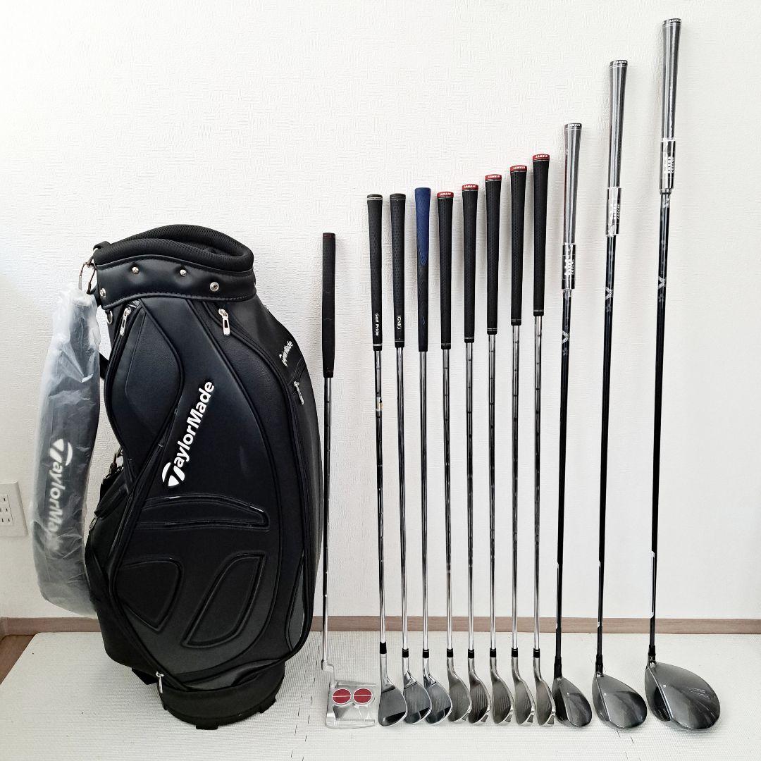 左 Qi35 テーラーメイド　メンズ　ゴルフクラブセット　フルセット　レフティ