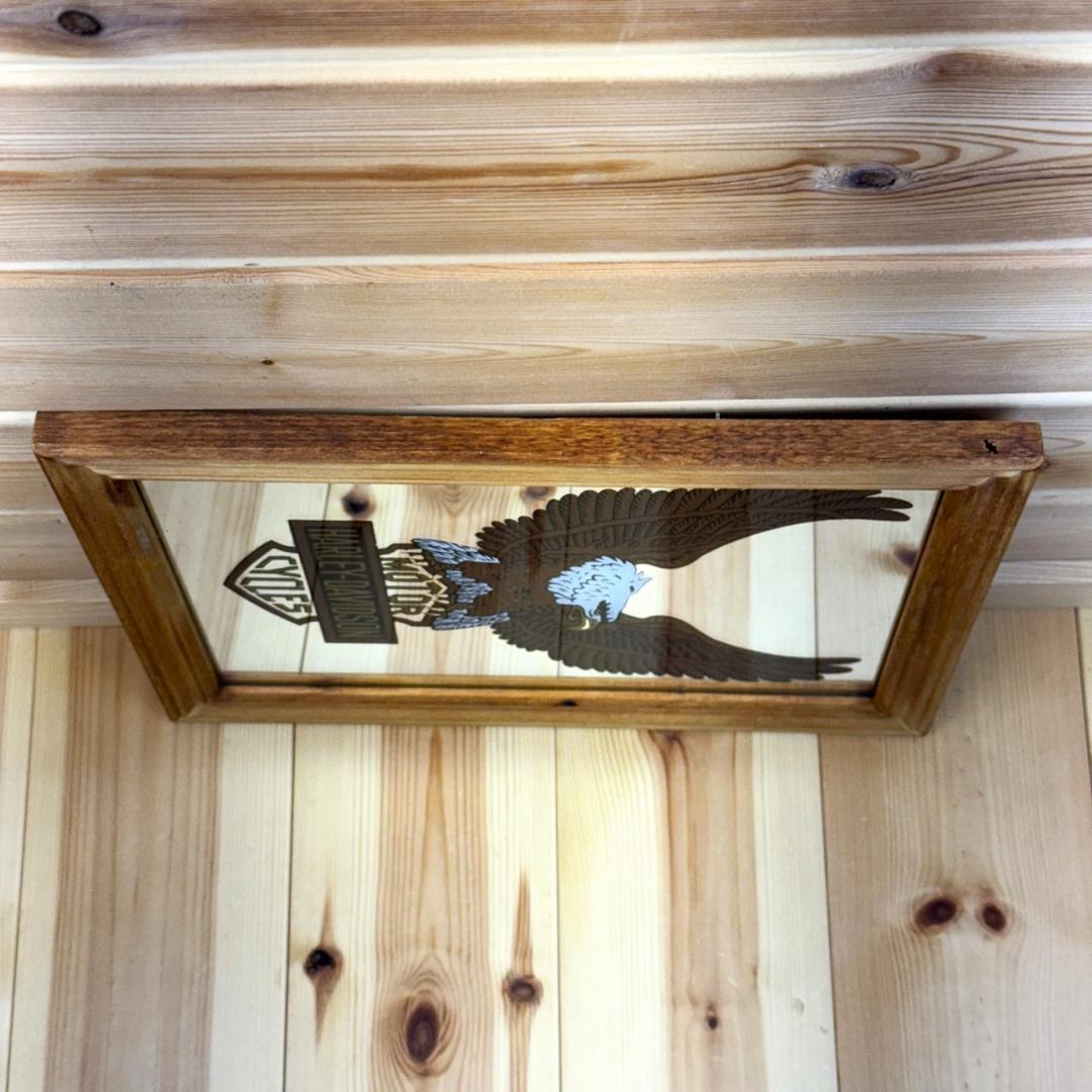 ハーレーダビッドソン Harley Davidson パブミラー 鏡 ビンテージ