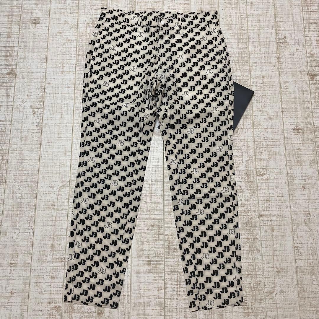 新品 ジャックバニー ロングパンツ JBロゴ ホワイト Lサイズ （5）