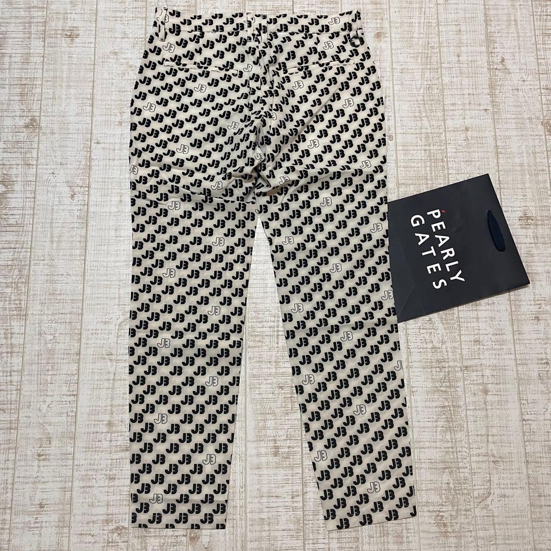 新品 ジャックバニー ロングパンツ JBロゴ ホワイト Lサイズ （5）