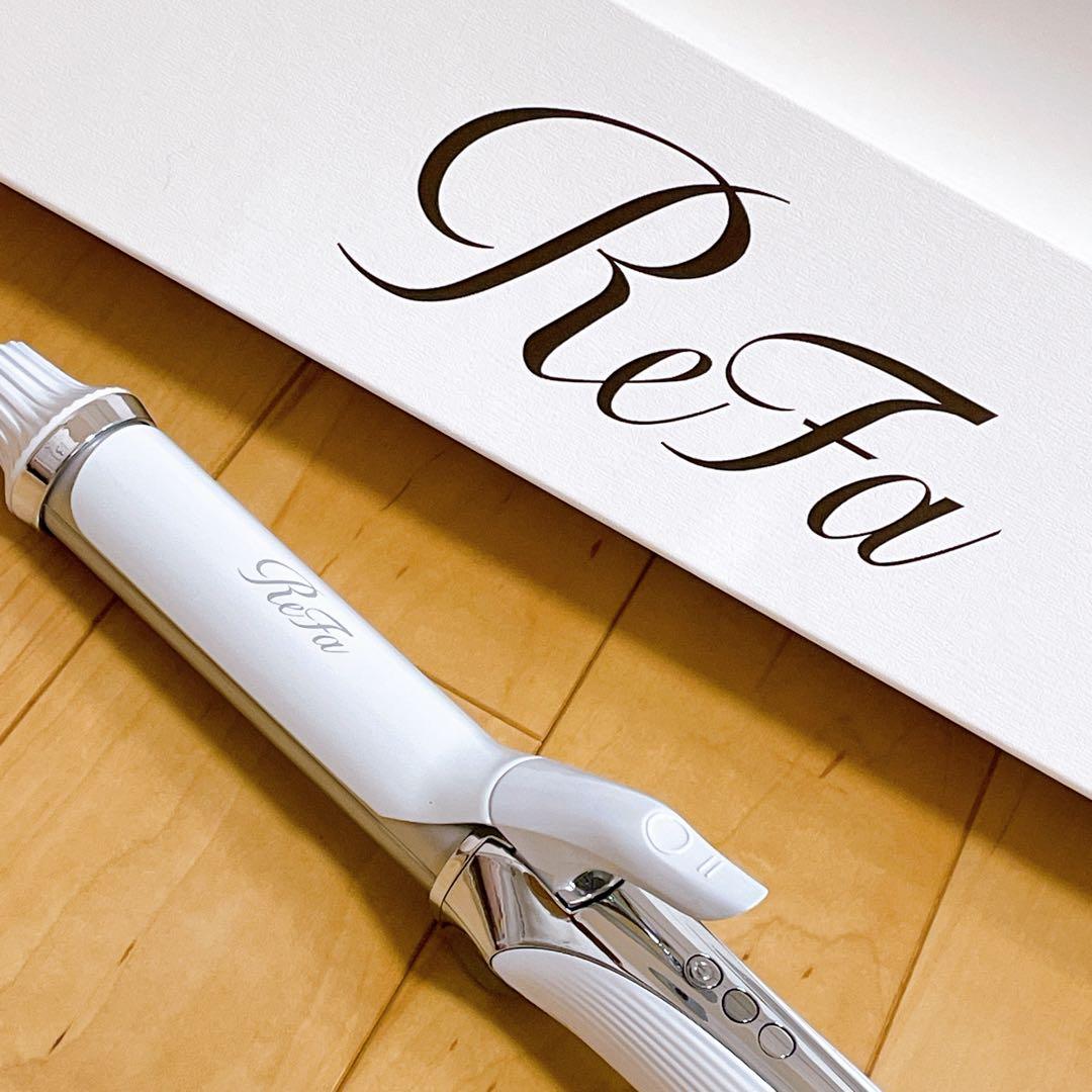 リファ カールアイロン プロ 32mm ホワイト　RE-AW-02A 箱付き