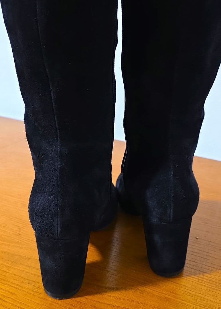 SezaneセザンヌCollete スムーズレザーロングブーツ 38 24cm