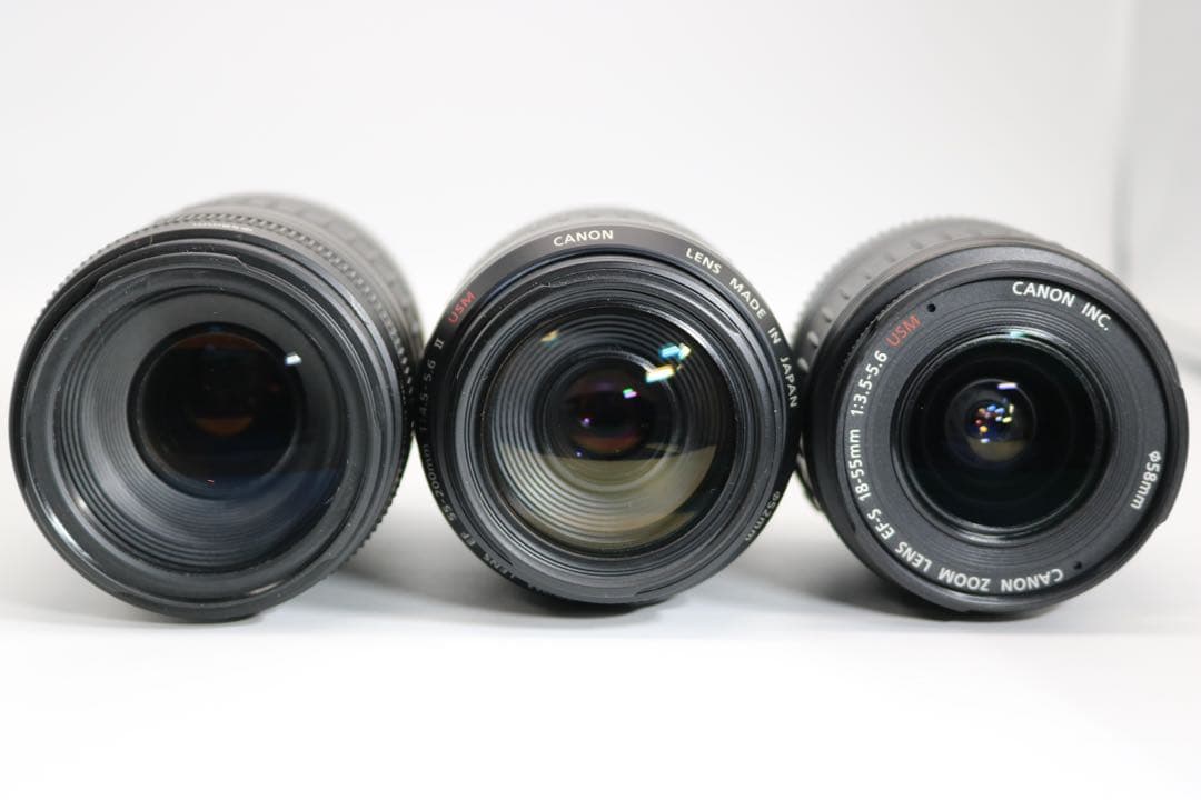 超美品 【Canon EOS Kiss X9 トリプルレンズセット】 安心保証◎