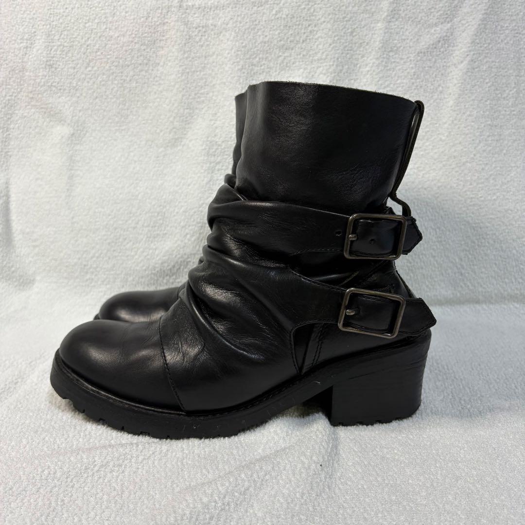 ZUCCA エンジニアブーツ 本革 Mサイズ 黒