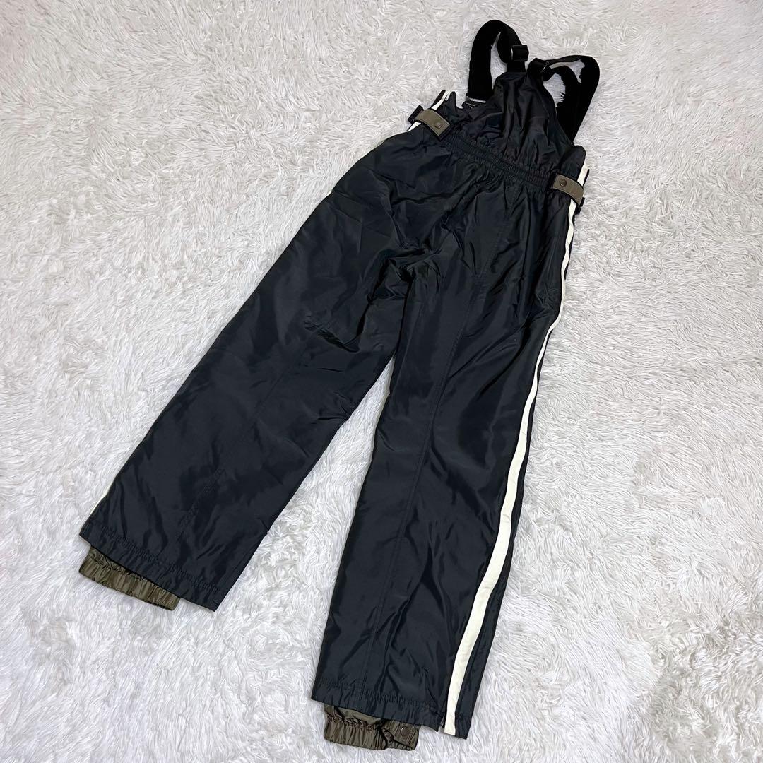 DESCENTE スノーウェア上下M ブラック スキースノボ シンプル 男女兼用