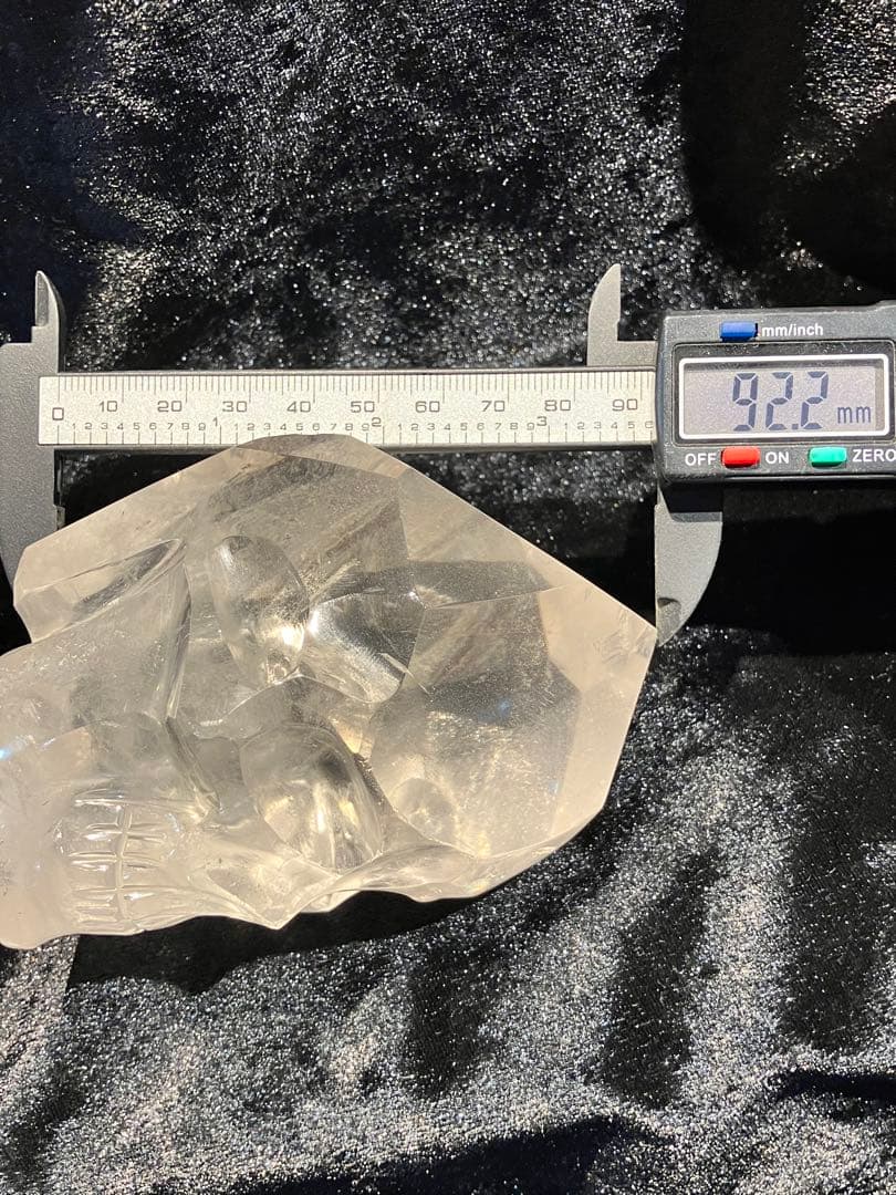 クリスタルスカル 水晶髑髏 水晶 彫刻 天然石 パワーストーン 永遠の知恵