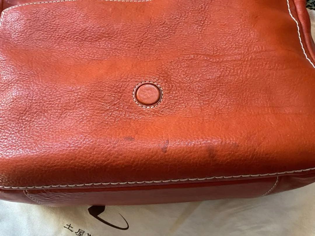 土屋鞄＃ショルダーバッグ＃オレンジ保存袋付き