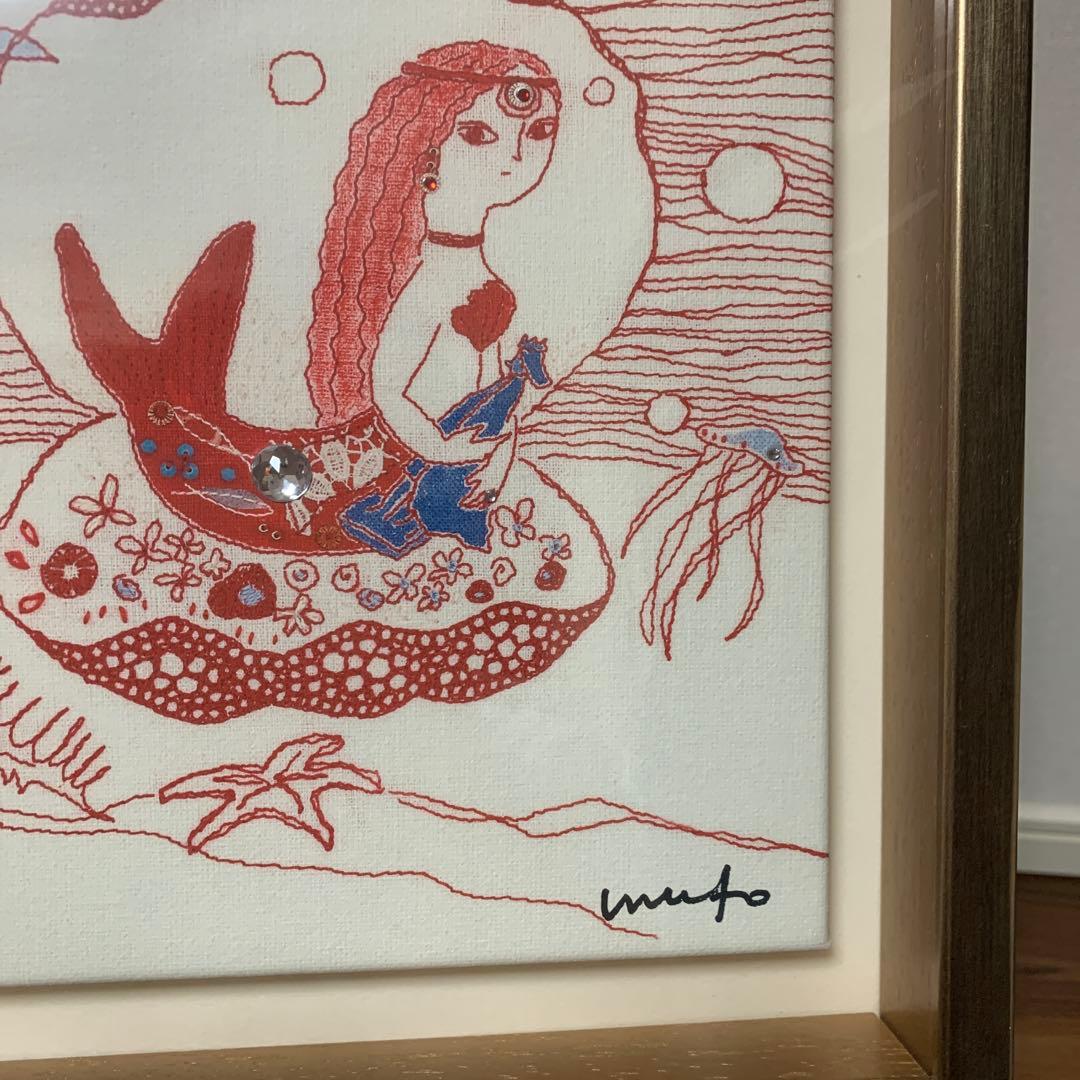 【ビニール未開封】ミカオ　MICAO 「人魚姫」　版画　絵画