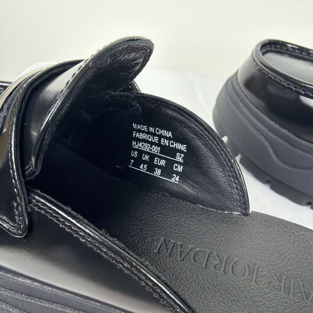 未使用級✨ナイキ　エアジョーダン　ミュール　ローファー　厚底　24cm