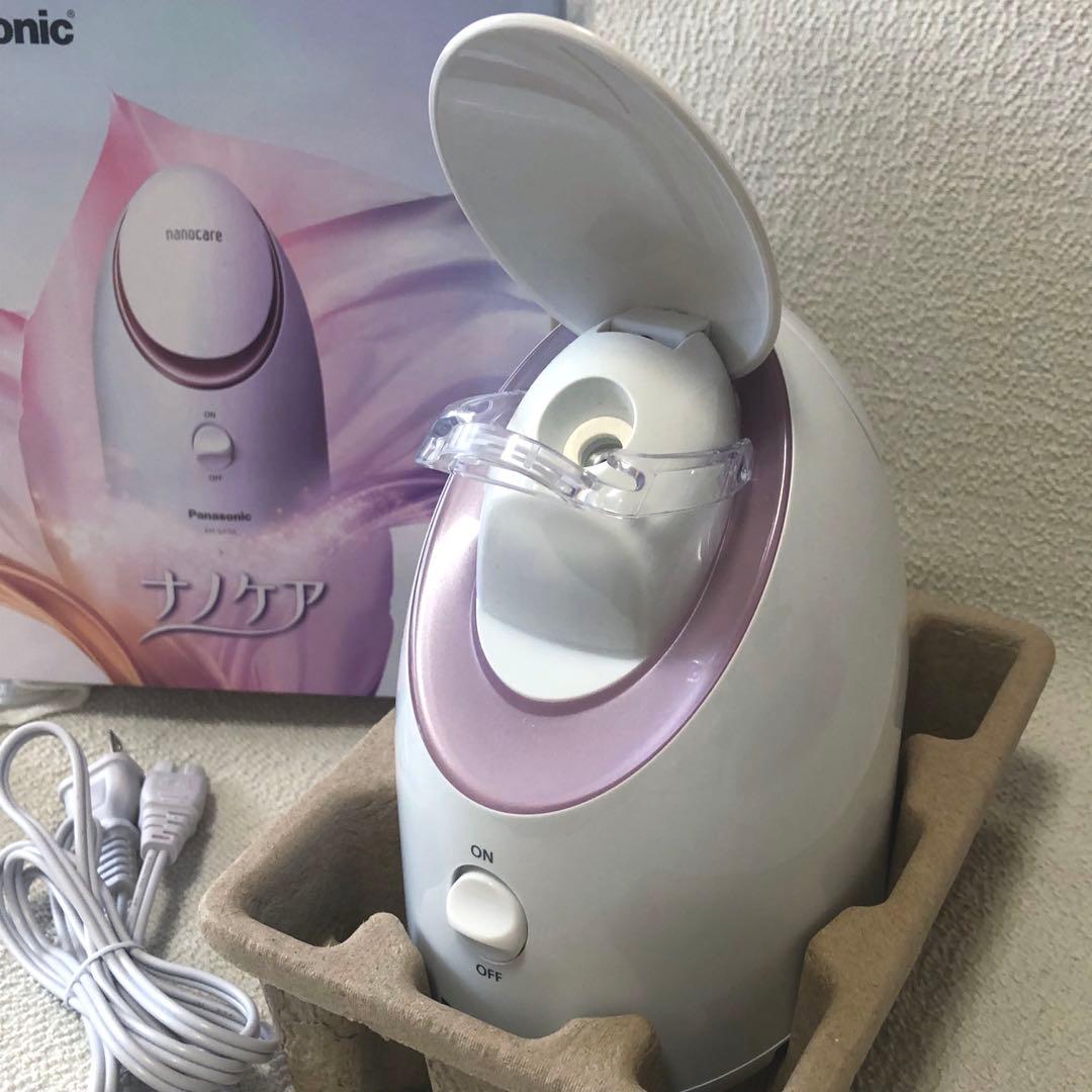 【箱入り 美品】Panasonic ナノケア スチーマー　EH-SA3A ピンク