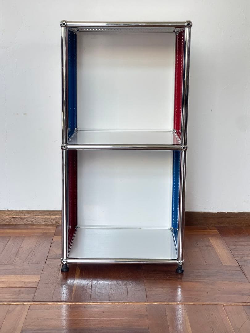 USM ハラー 1列 2段 オープン シェルフ マルチカラー