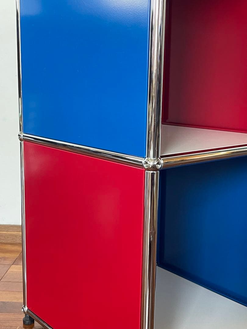 USM ハラー 1列 2段 オープン シェルフ マルチカラー