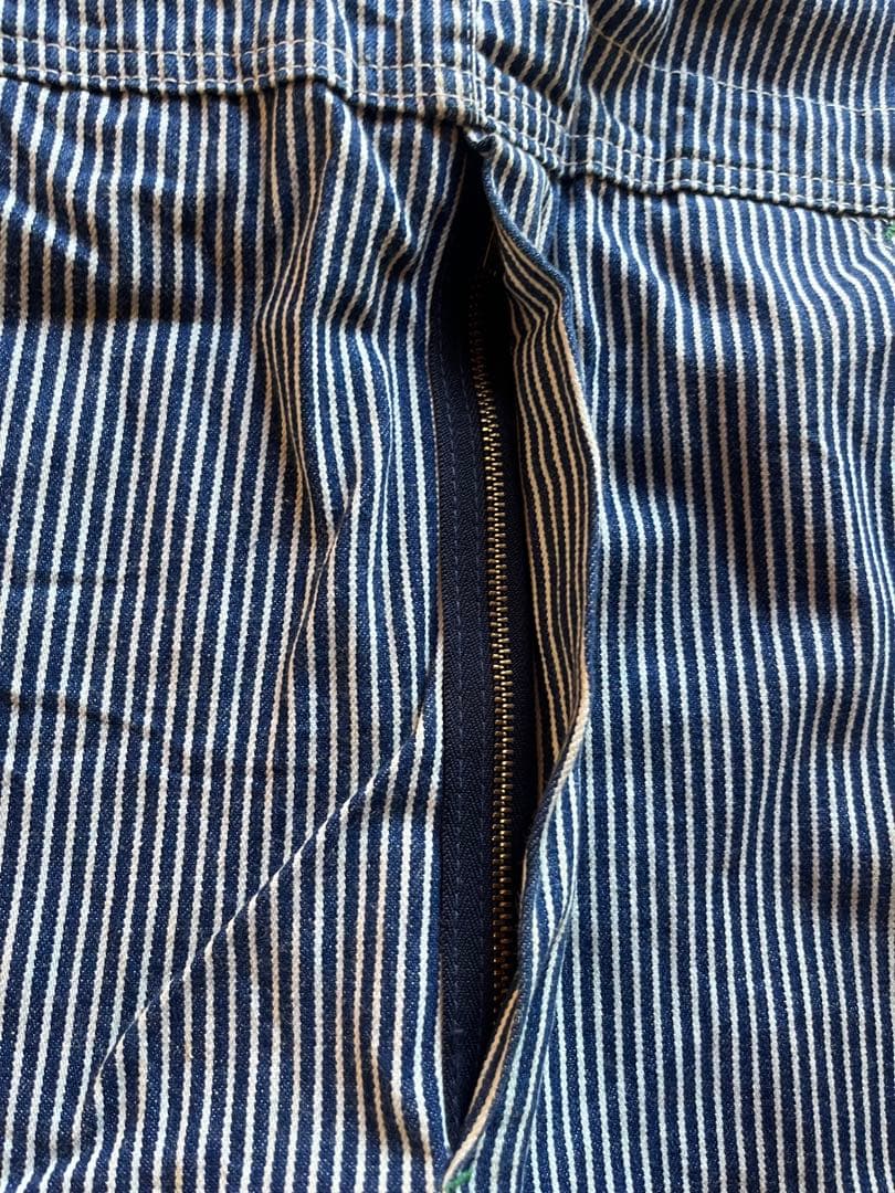 osh kosh ヒッコリー　オーバーオール　USA製