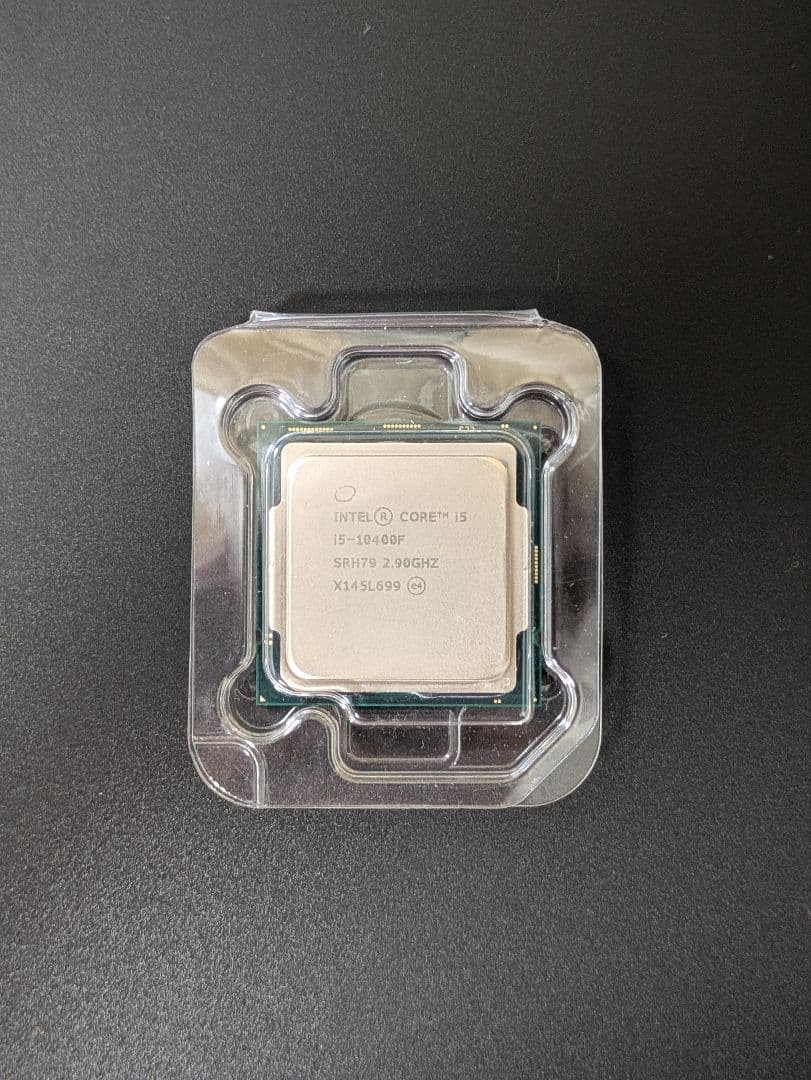 Intel Core i5-10400F 動作確認済み