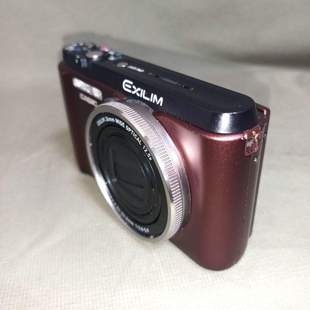 【美品】CASIO カシオ EX-ZR1300 ブラウン デジカメ EXILIM