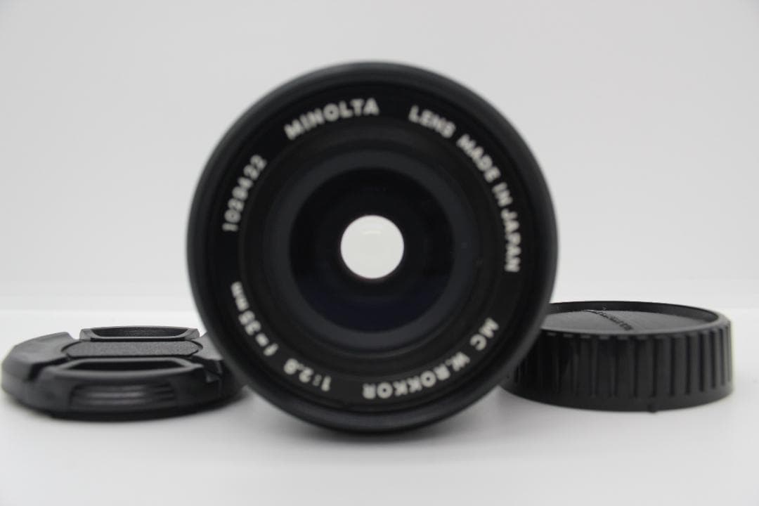 レンズ(単焦点) MINOLTA MC W.ROKKOR 35mm F2.8