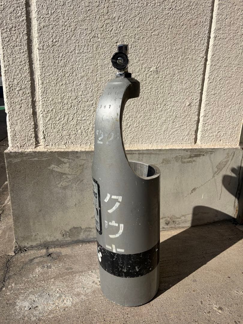 ダイビング　タンク　傘立て