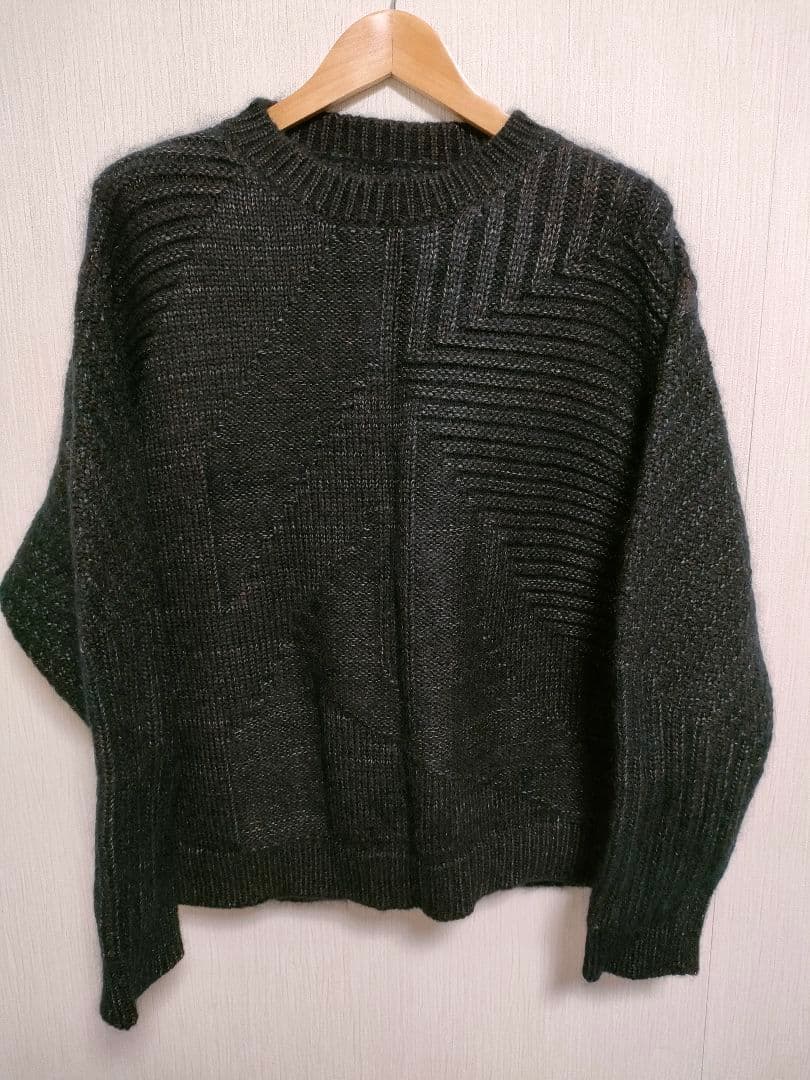 amachi woodflame ニット ブラウン