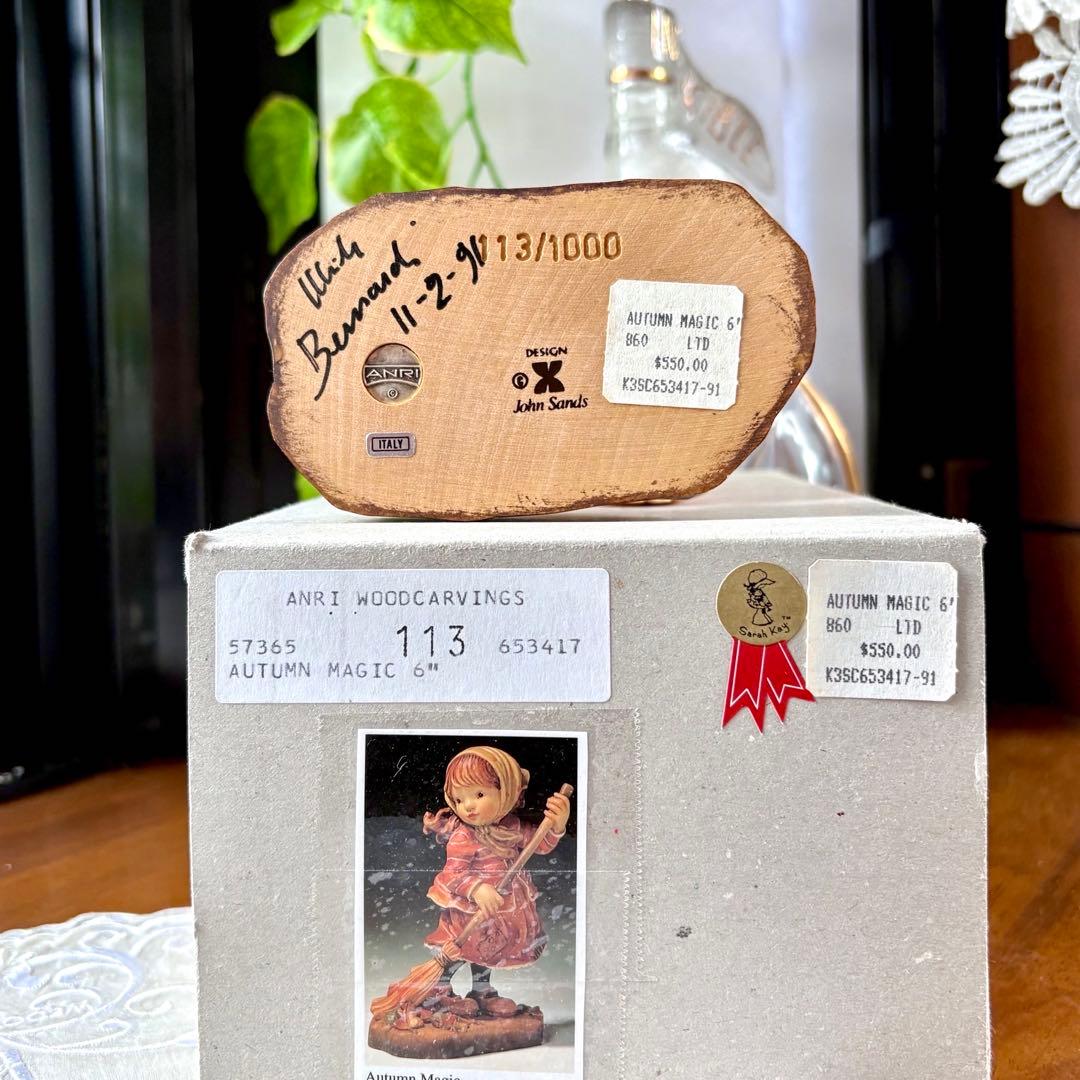 L*k様 【オークション】アンリ人形　サラ・ケイ◆希少◆17㎝【Autumn M