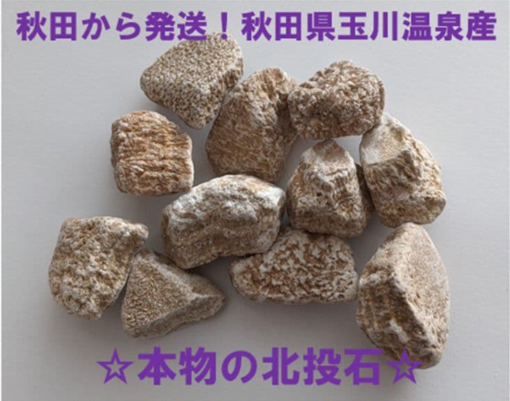 ★秋田発『北投石』２１７グラム 100%本物!!秋田玉川温泉産✨年末年始セール✨