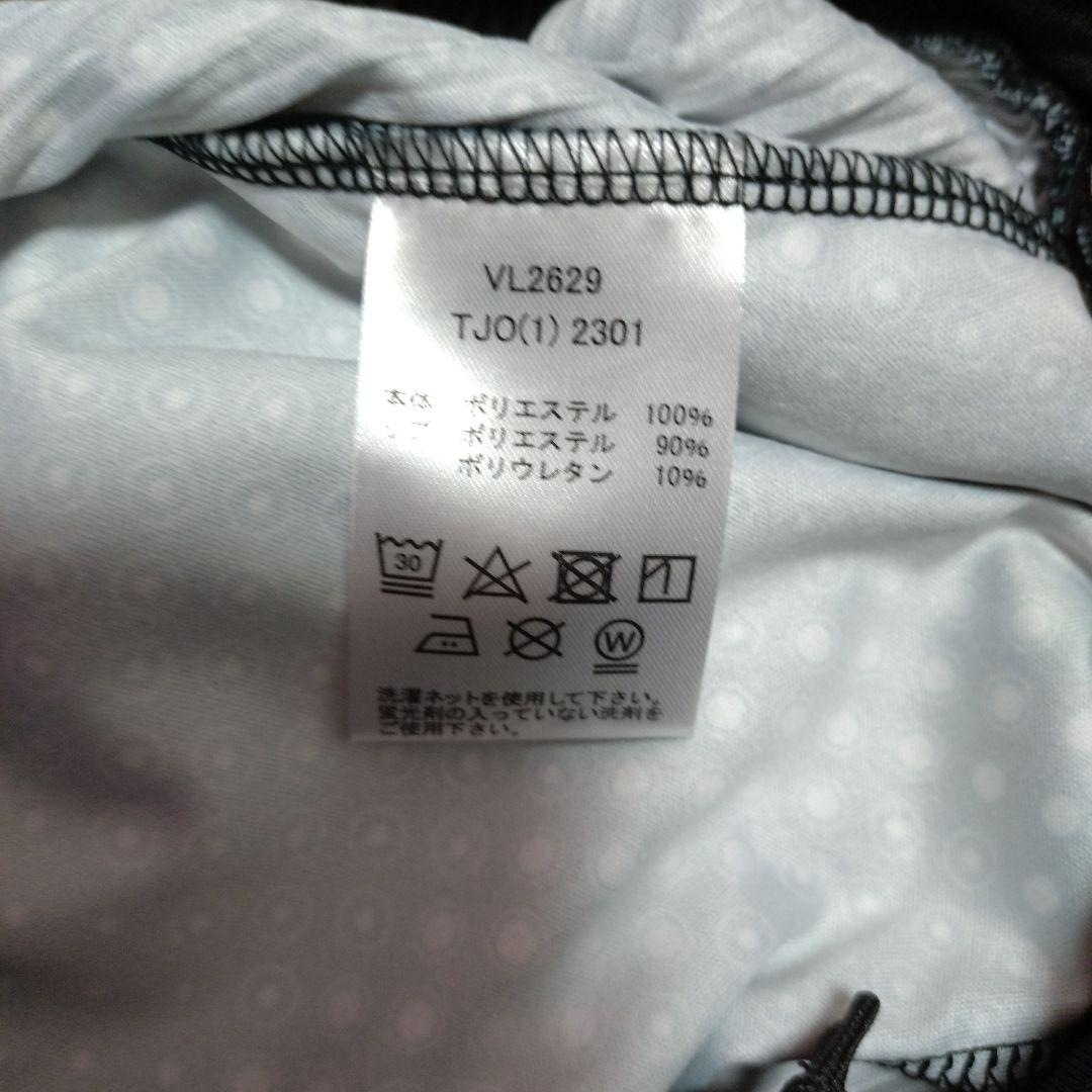 フィラ　黒✕白水玉シャツМ＆スコートS