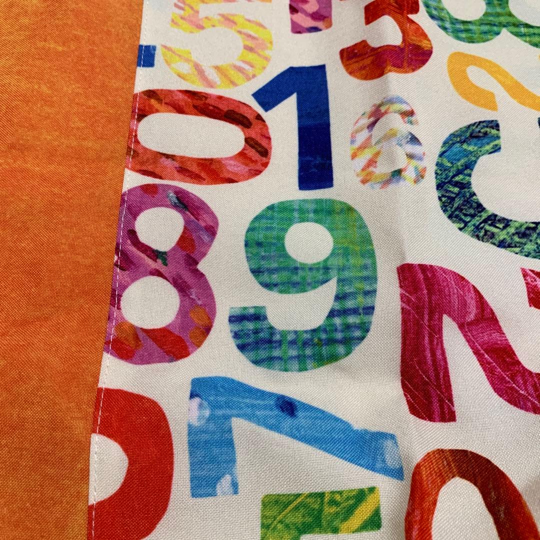 保育士エプロン　はらぺこあおむし