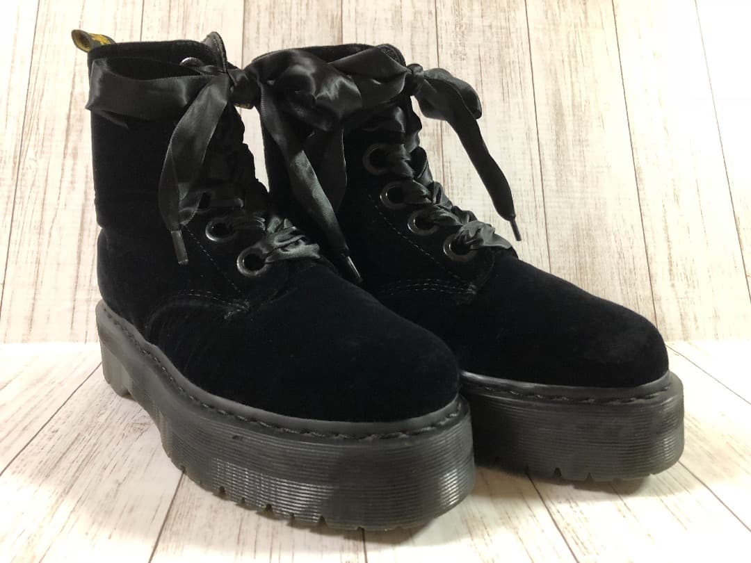 ドクターマーチン☆☆ＭＯＬＬＹ☆☆超厚底ダブルソール