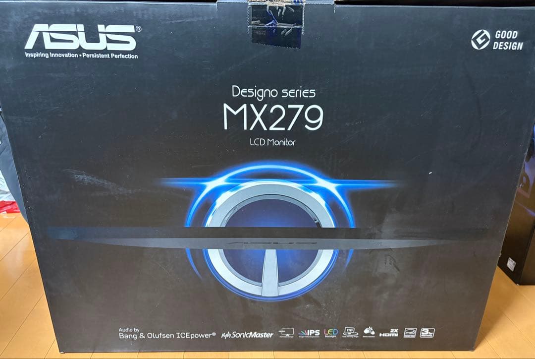 ASUS MX279 AHIPSパネル 27インチ PCモニター